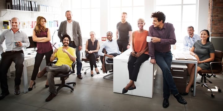 Diverse Workplace Collaboration