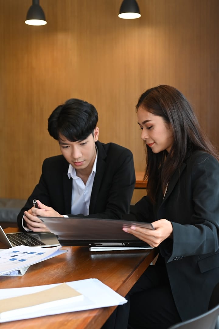 Business Team Conducting Market Research