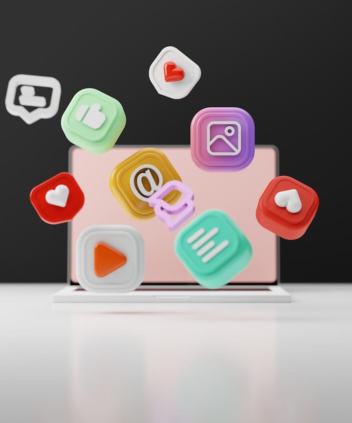 Icons of Popular Social Media Platforms