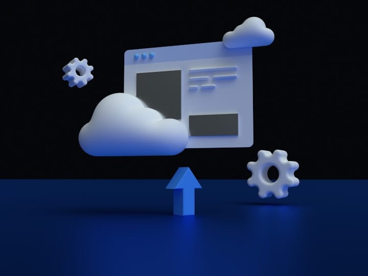 Visual representation of cloud storage services and file sharing solutions