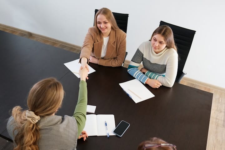 Employee Mentoring Session Taking Place