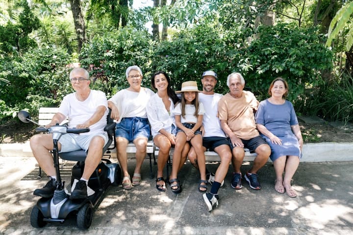 Group of People at a Local Community Event