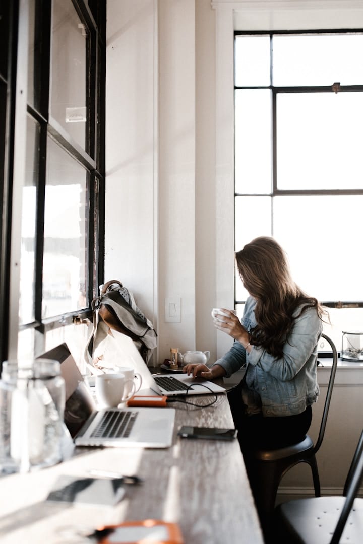 Team Member Working Independently