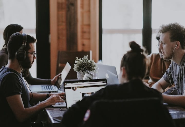 Business Team in a Meeting