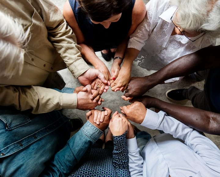 Diverse Team Collaborating on Social Impact Projects