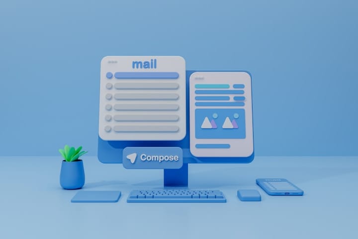 Conceptual Image of Email Automation